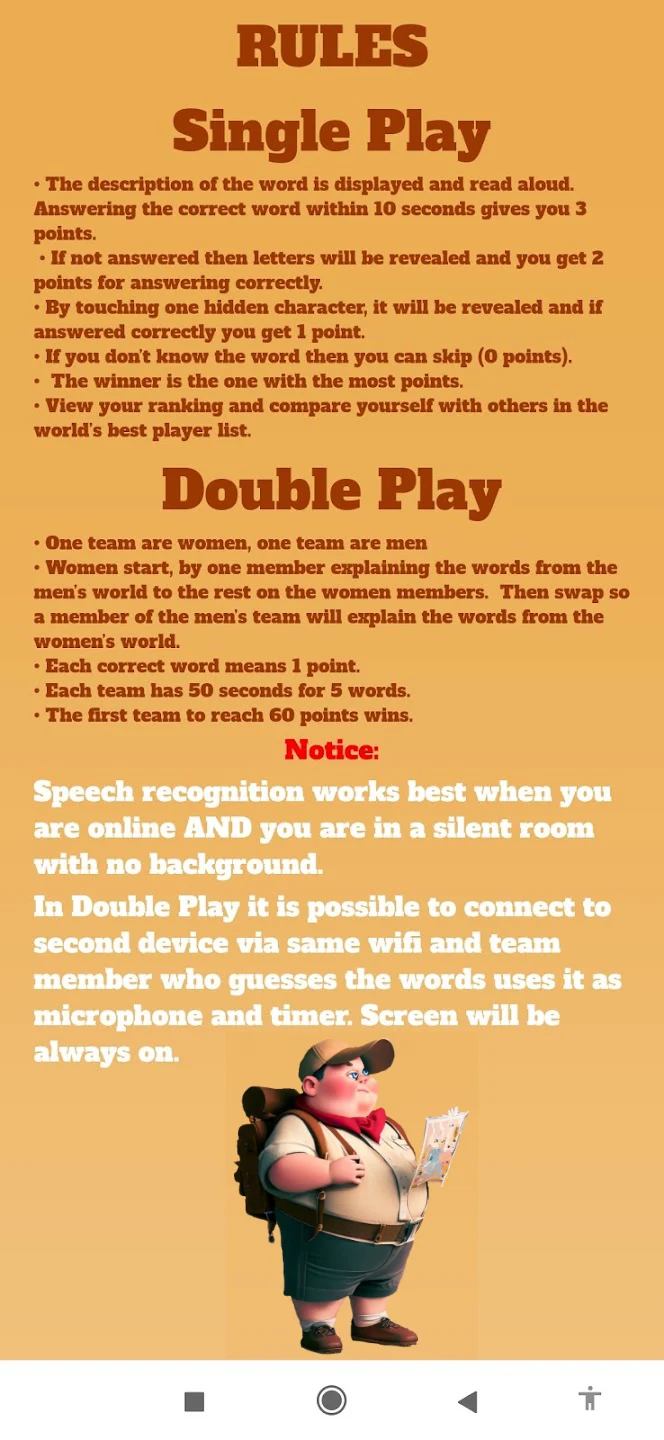 Alias Word Search Party game screenshot